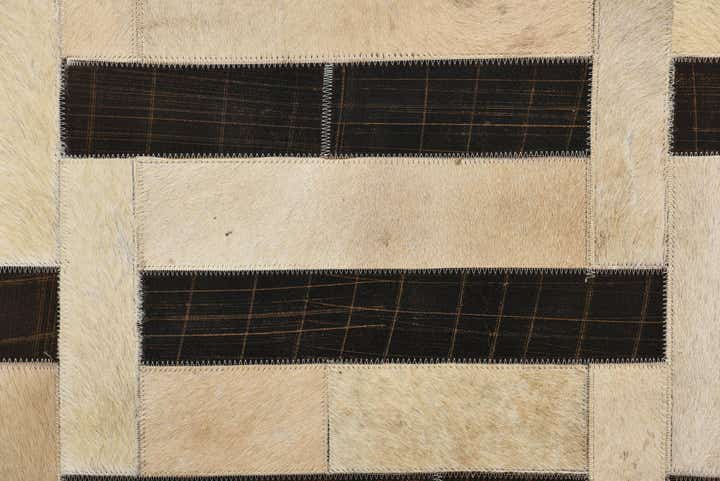5' 3 x 8' Cowhide Rug