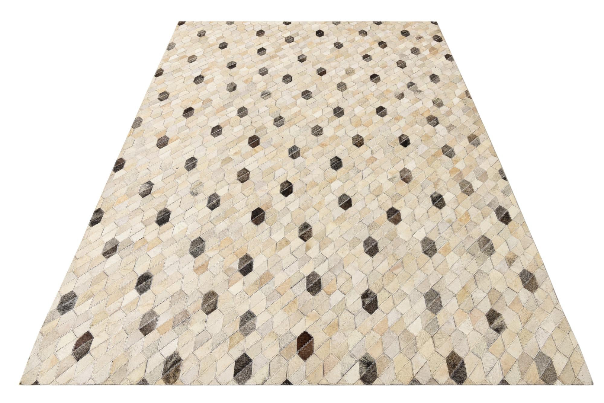 5' 4 x 7' 7 Cowhide Rug