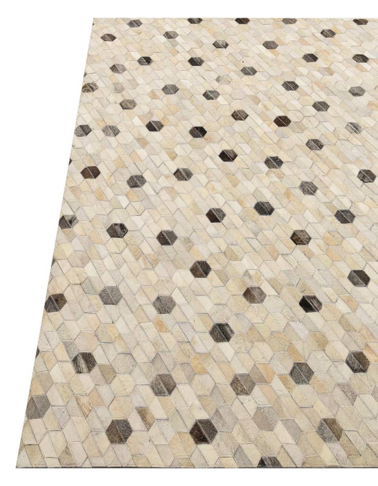 Detail image of 5' 4 x 7' 7 Cowhide Rug