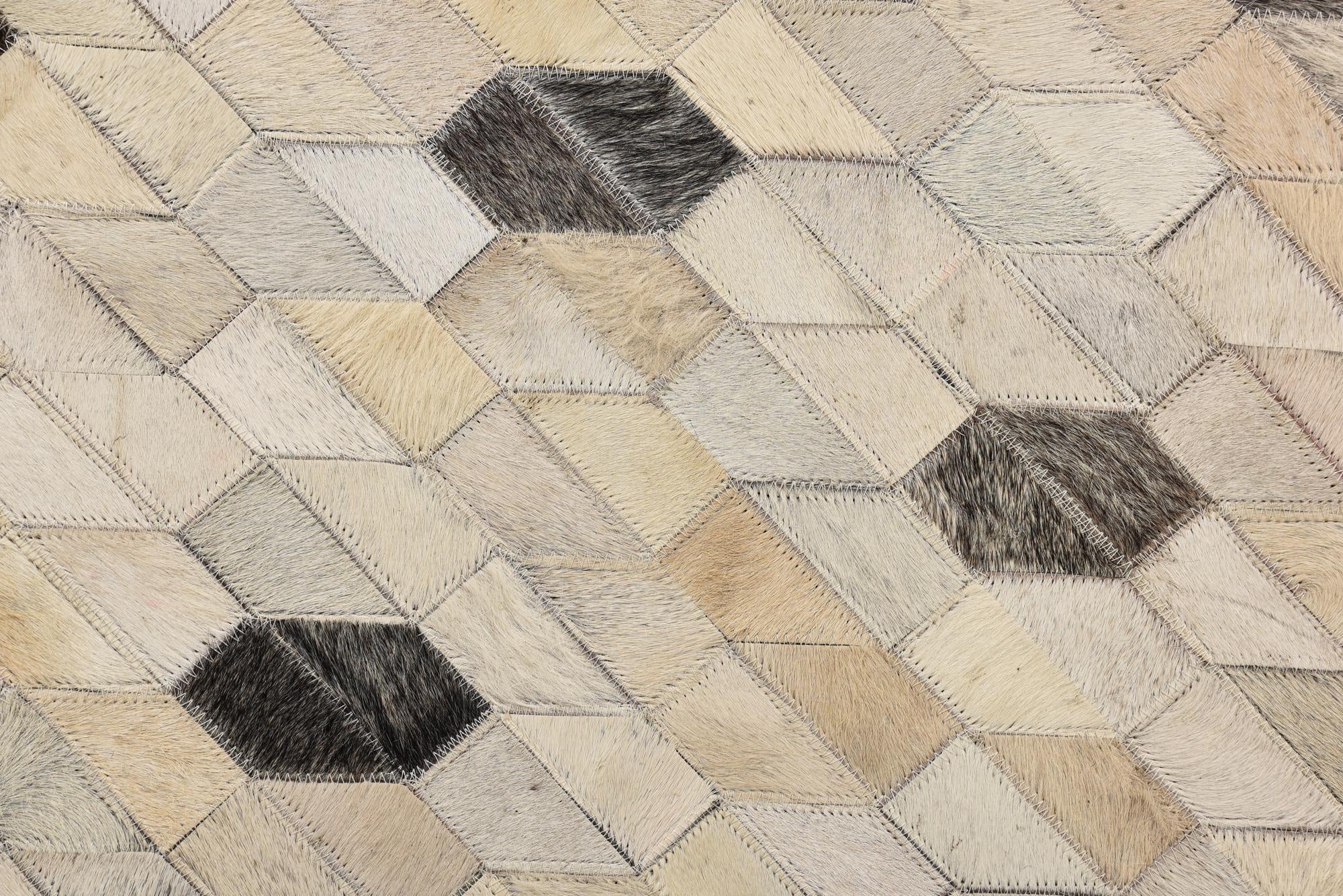 5' 4 x 7' 7 Cowhide Rug