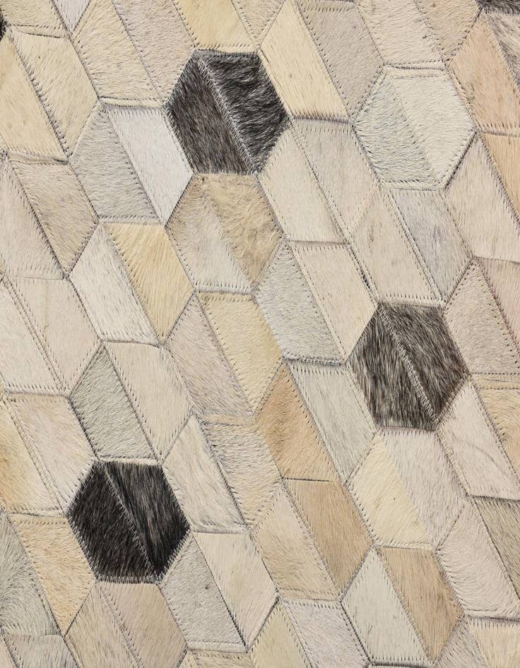 Detail image of 5' 4 x 7' 7 Cowhide Rug