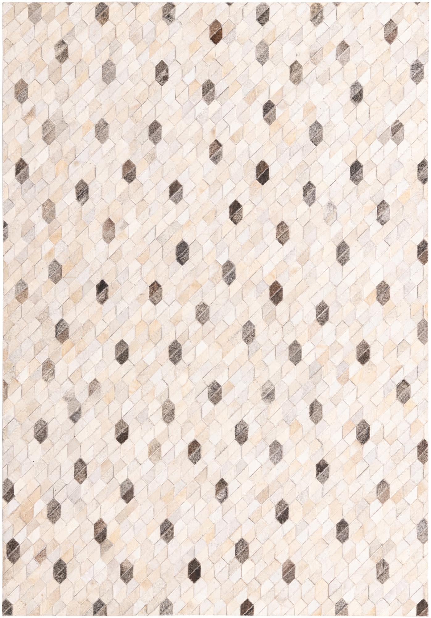 5' 4 x 7' 7 Cowhide Rug