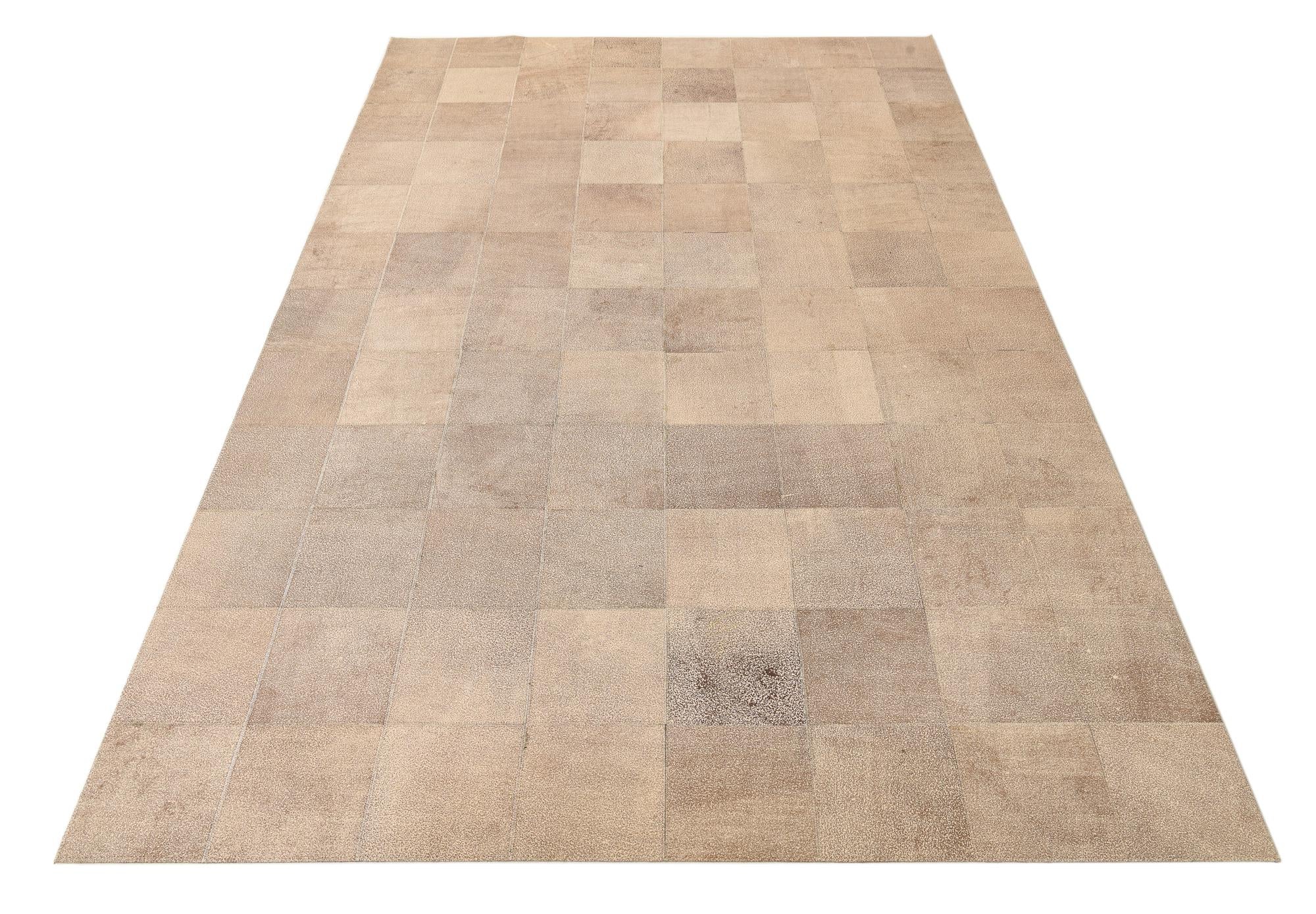 5' 1 x 8' Cowhide Rug