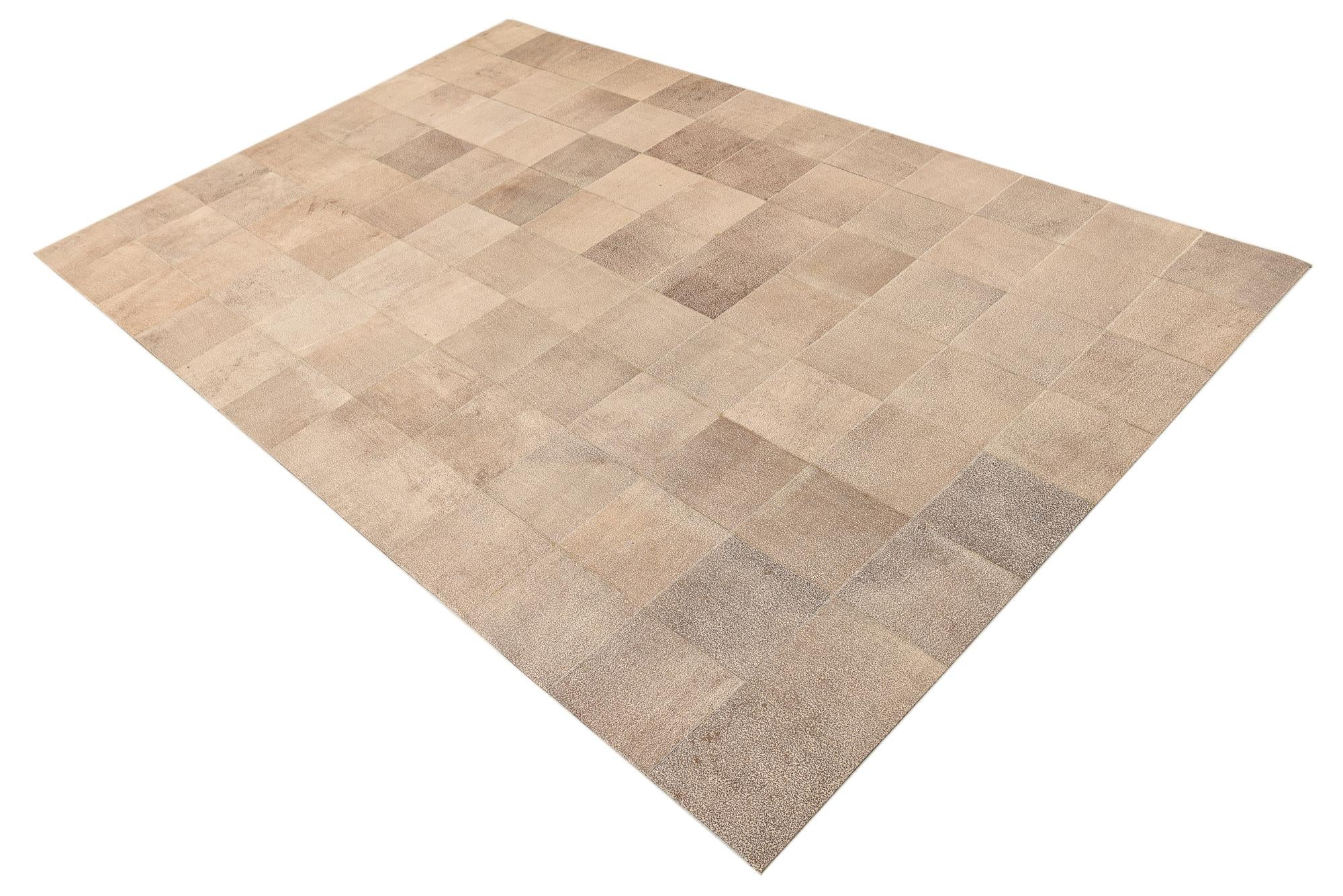 5' 1 x 8' Cowhide Rug