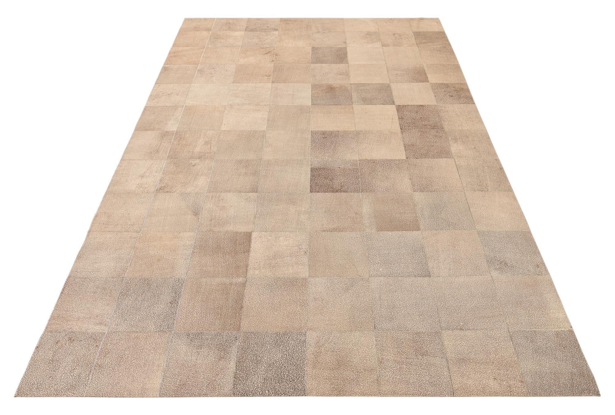 5' 1 x 8' Cowhide Rug