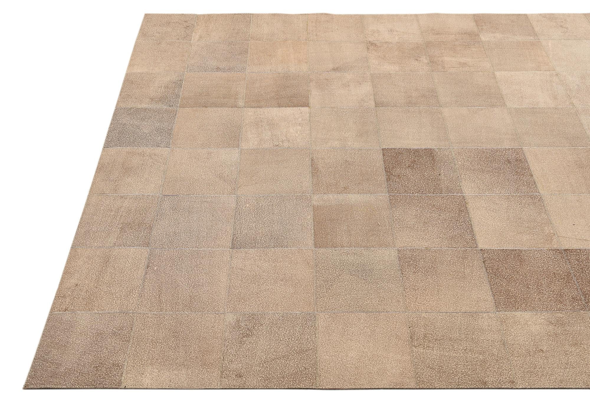 5' 1 x 8' Cowhide Rug
