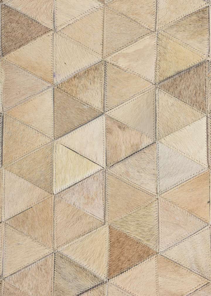 4' 9 x 6' 7 Cowhide Rug