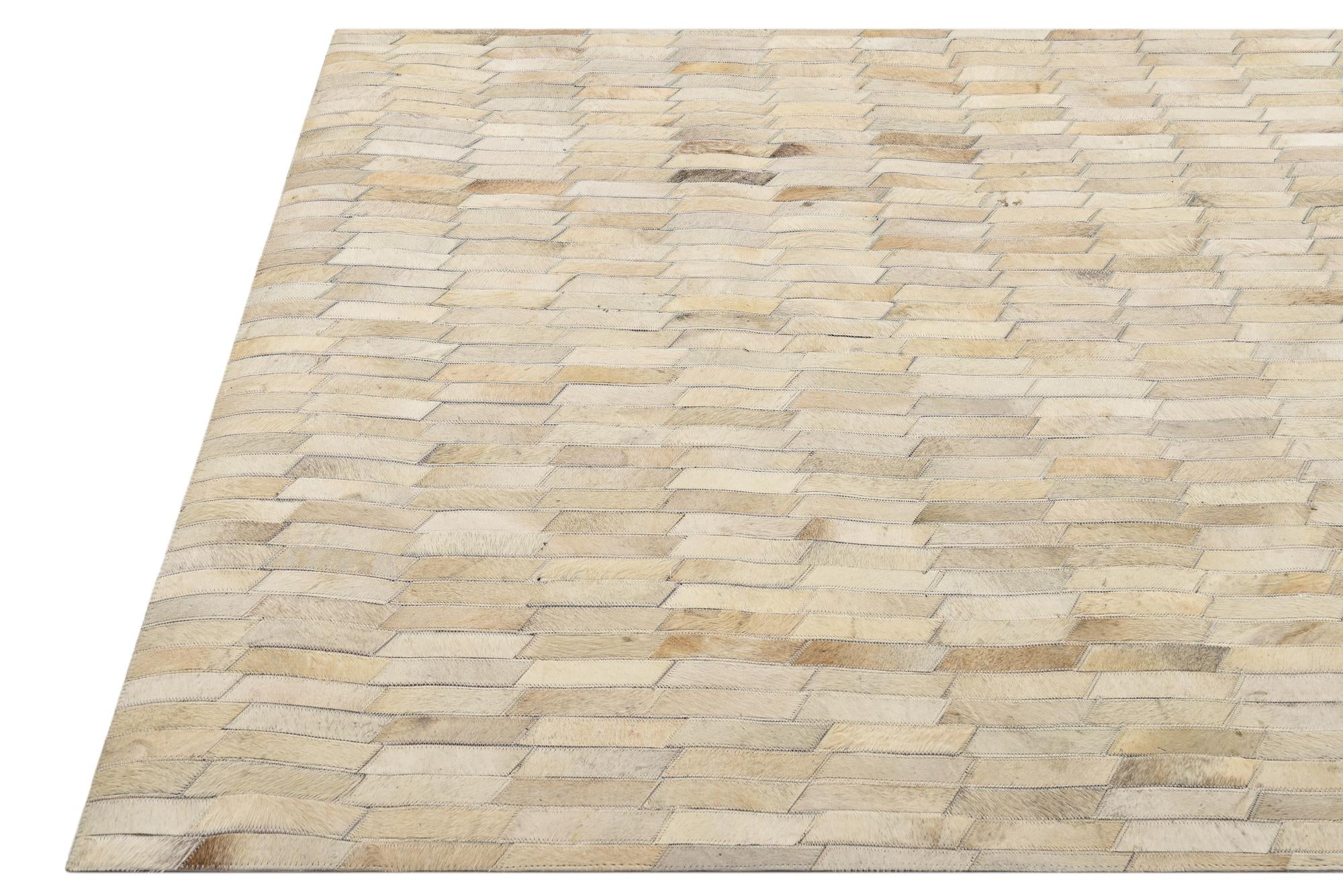 4' 5 x 6' 5 Cowhide Rug