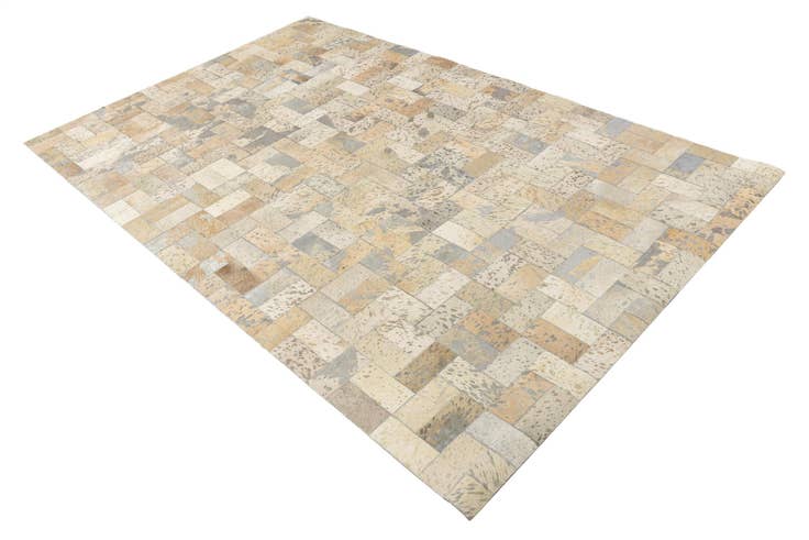 Detail image of 5' 3 x 8' 3 Cowhide Rug