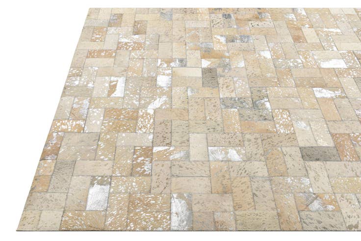 Detail image of 5' 3 x 8' 3 Cowhide Rug