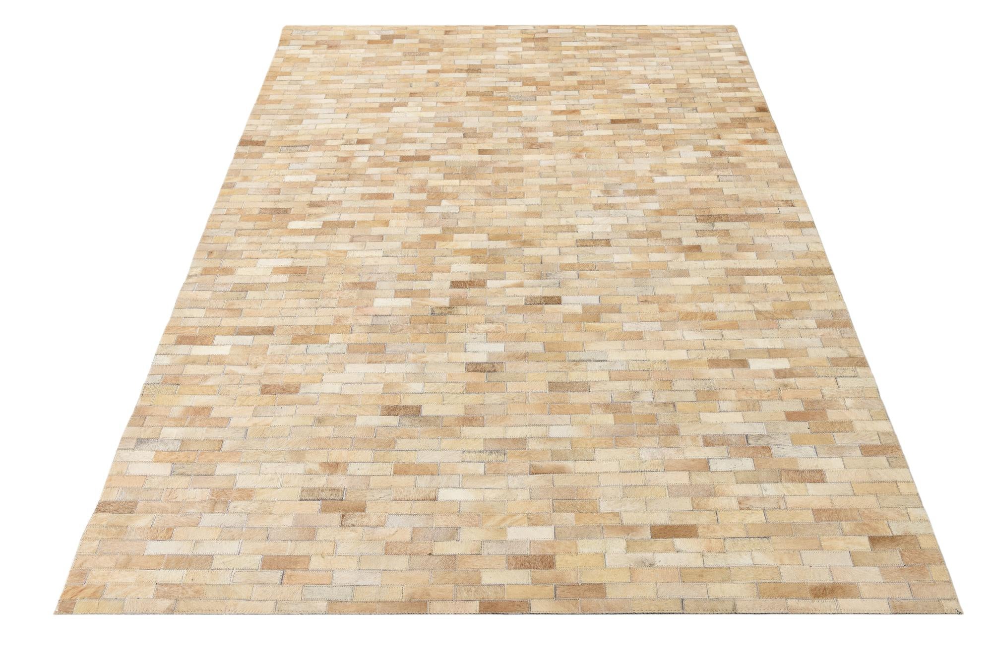 4' 8 x 6' 7 Cowhide Rug