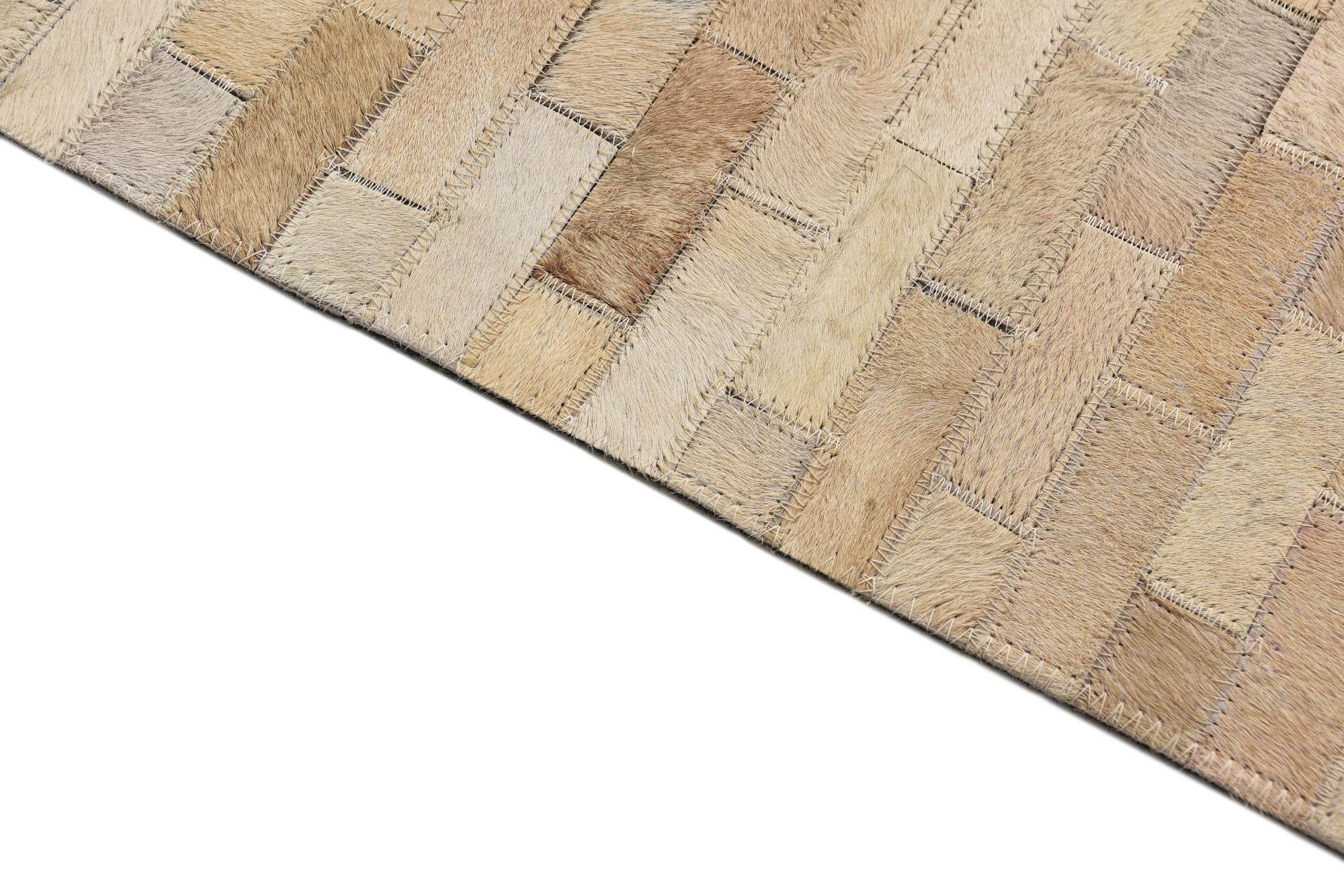 4' 8 x 6' 7 Cowhide Rug