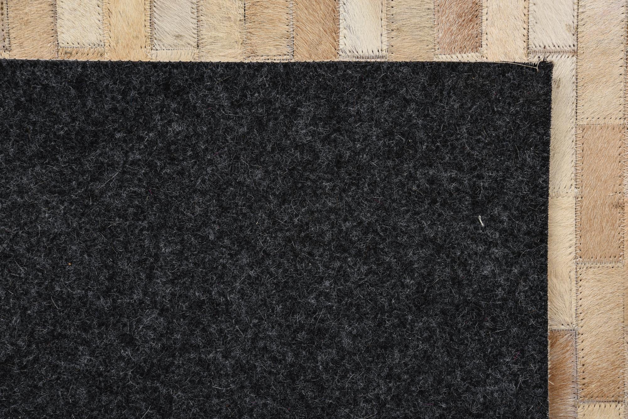 4' 8 x 6' 7 Cowhide Rug
