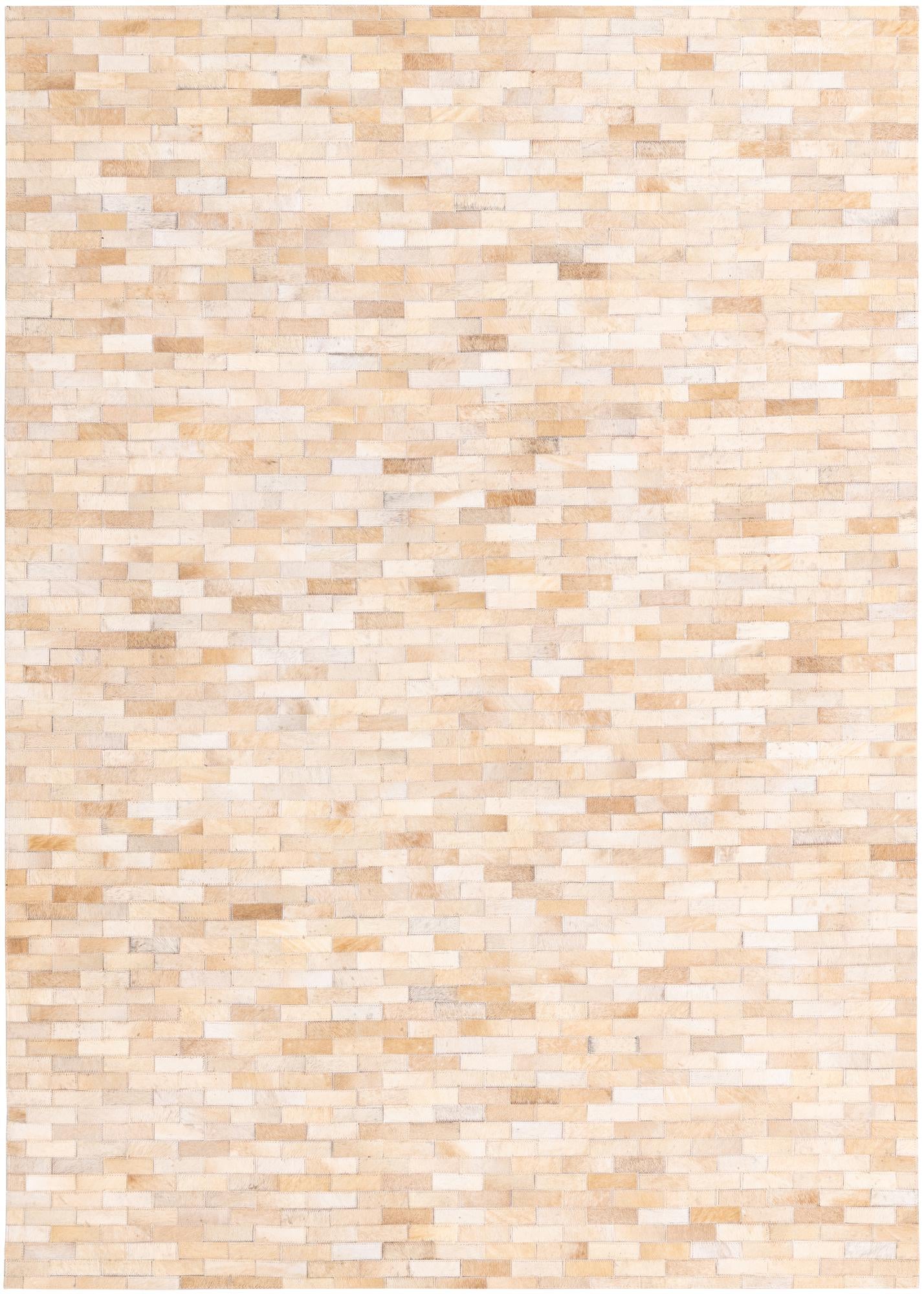 4' 8 x 6' 7 Cowhide Rug