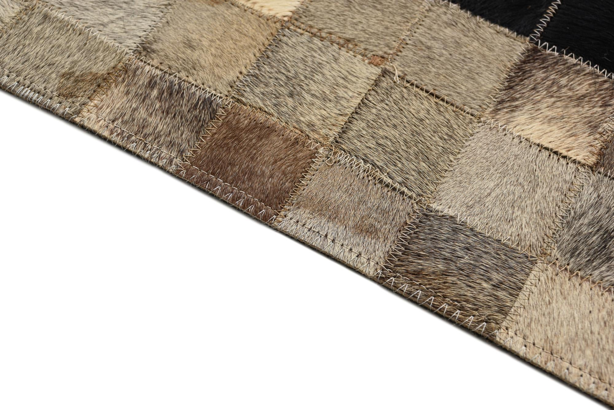 4' 10 x 7' 5 Cowhide Rug