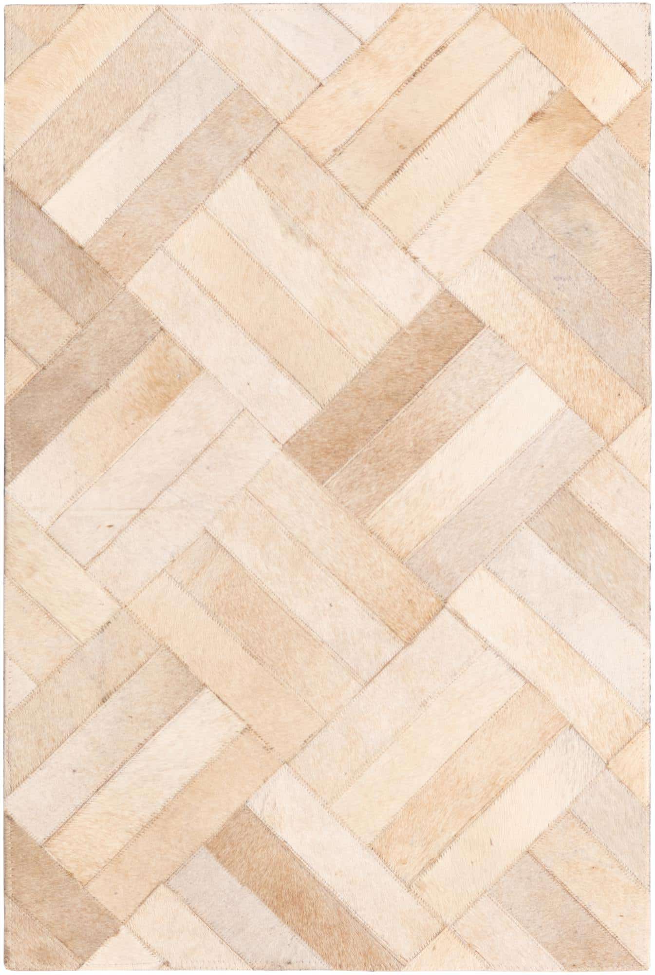 2' 1 x 3' Cowhide Rug