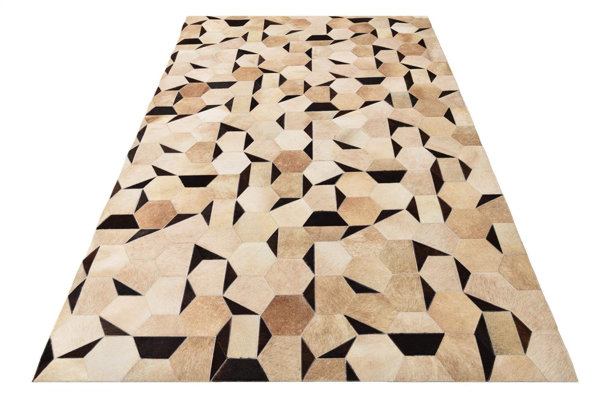 5' 2 x 8' Cowhide Rug