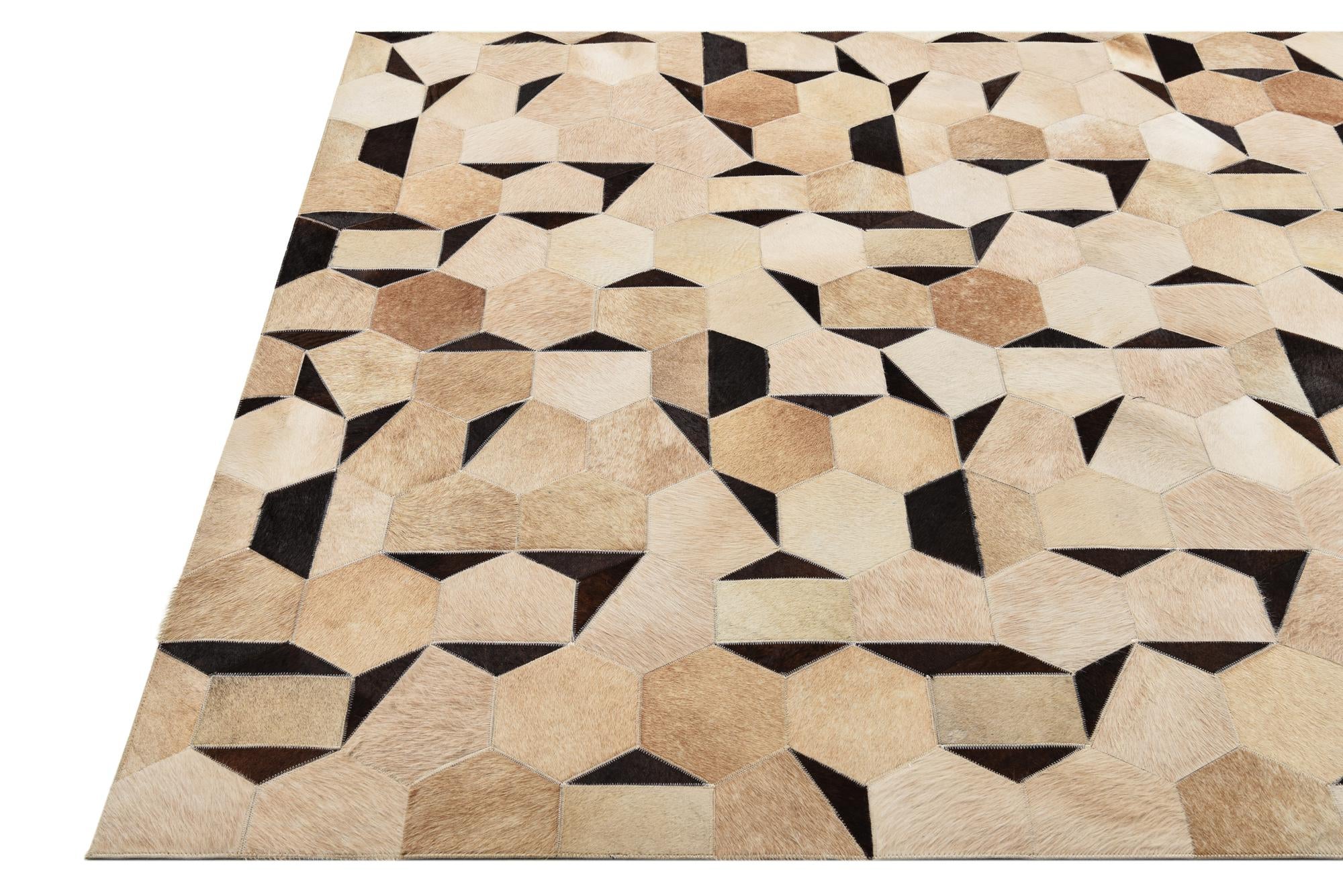 5' 2 x 8' Cowhide Rug
