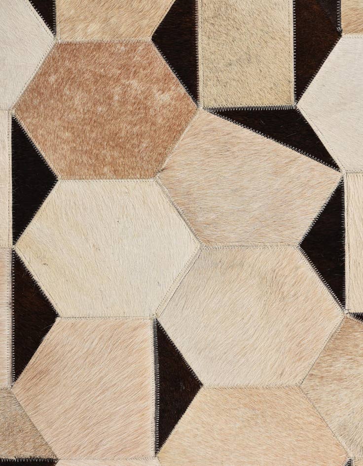 Detail image of 5' 2 x 8' Cowhide Rug