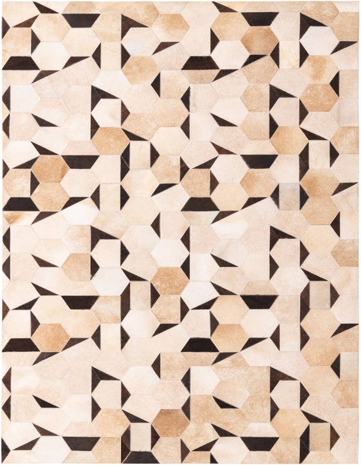 Detail image of 5' 2 x 8' Cowhide Rug