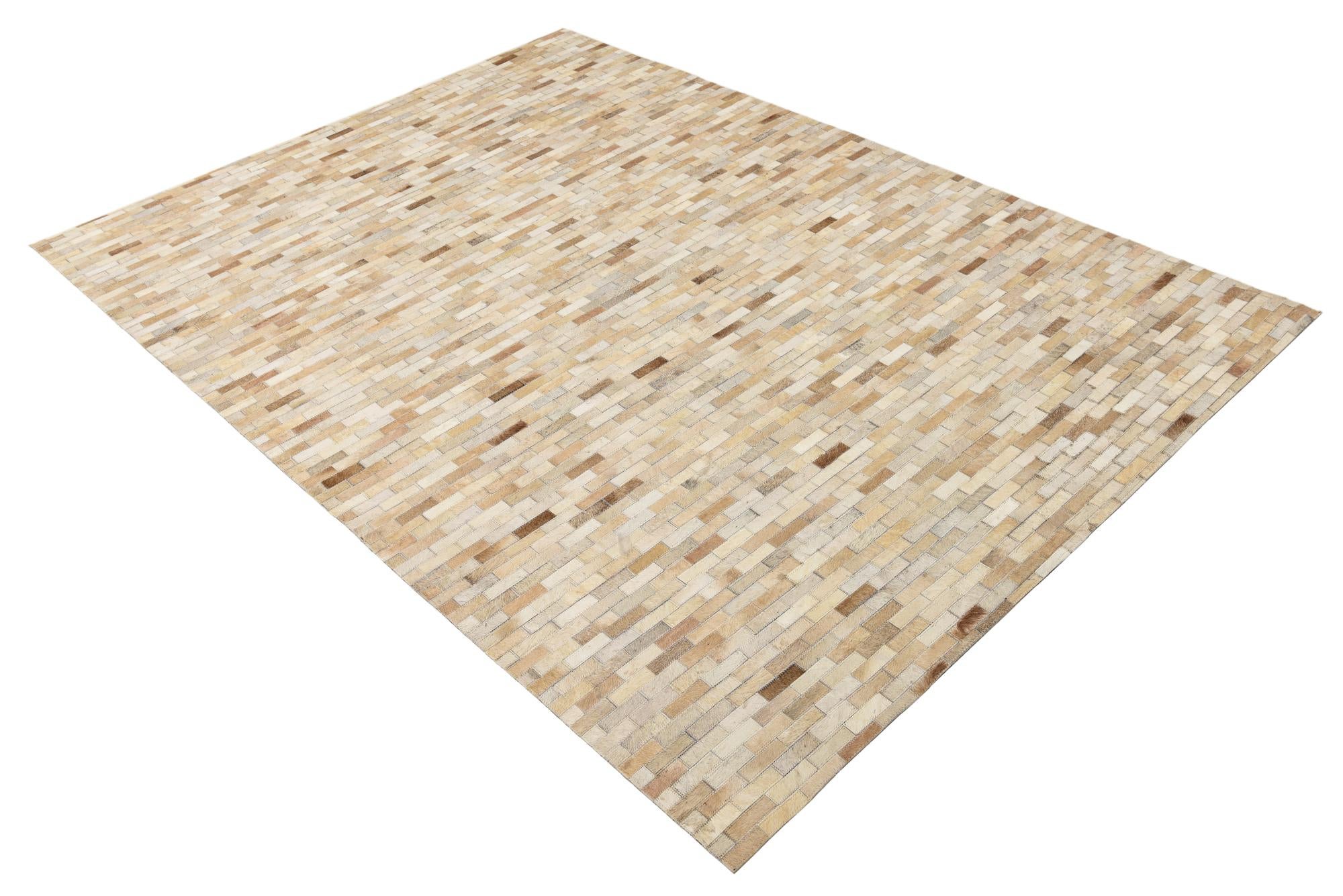 5' 4 x 7' 6 Cowhide Rug