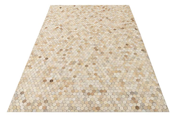 Detail image of 4' 10 x 6' 8 Cowhide Rug