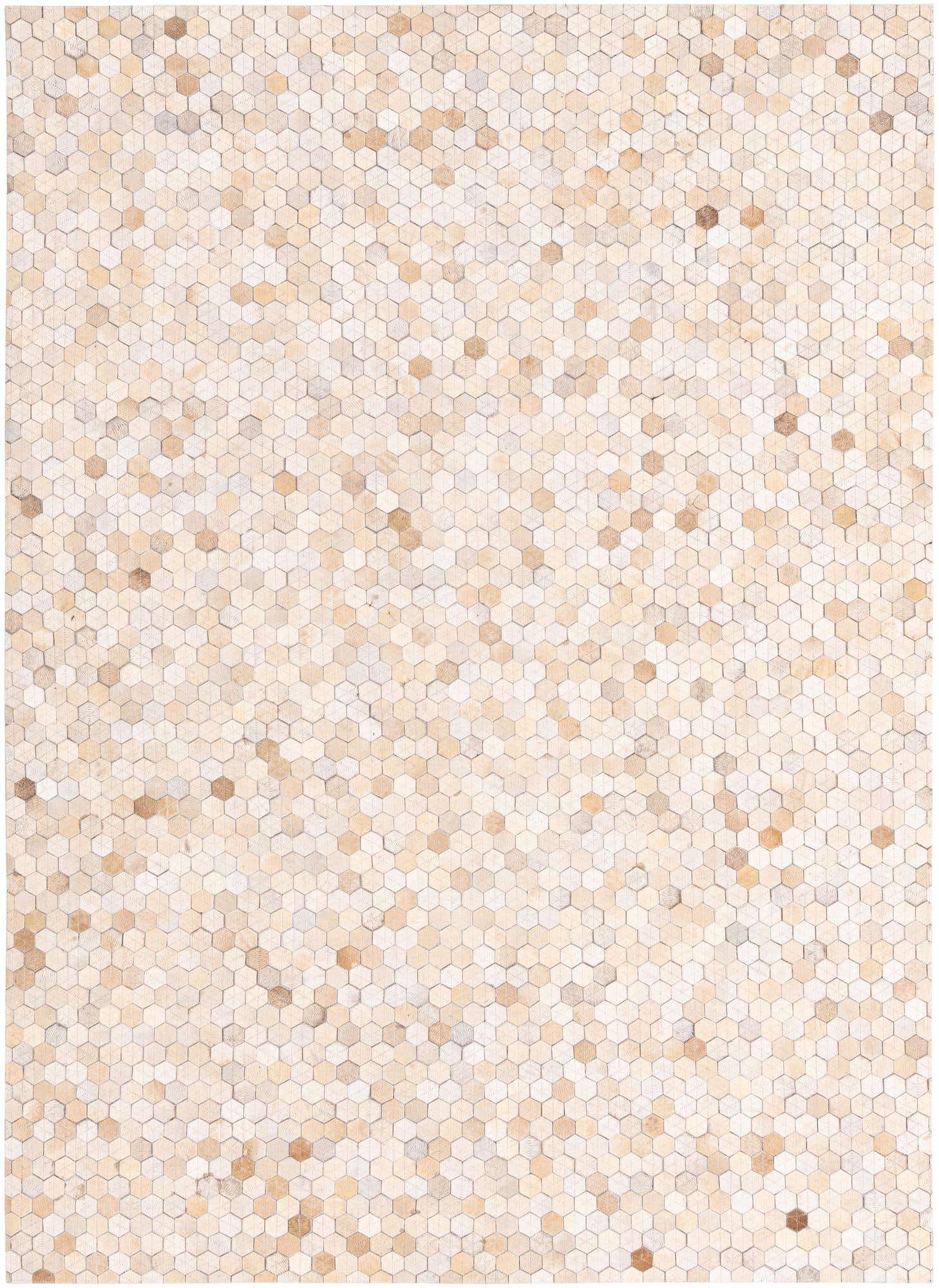 4' 10 x 6' 8 Cowhide Rug
