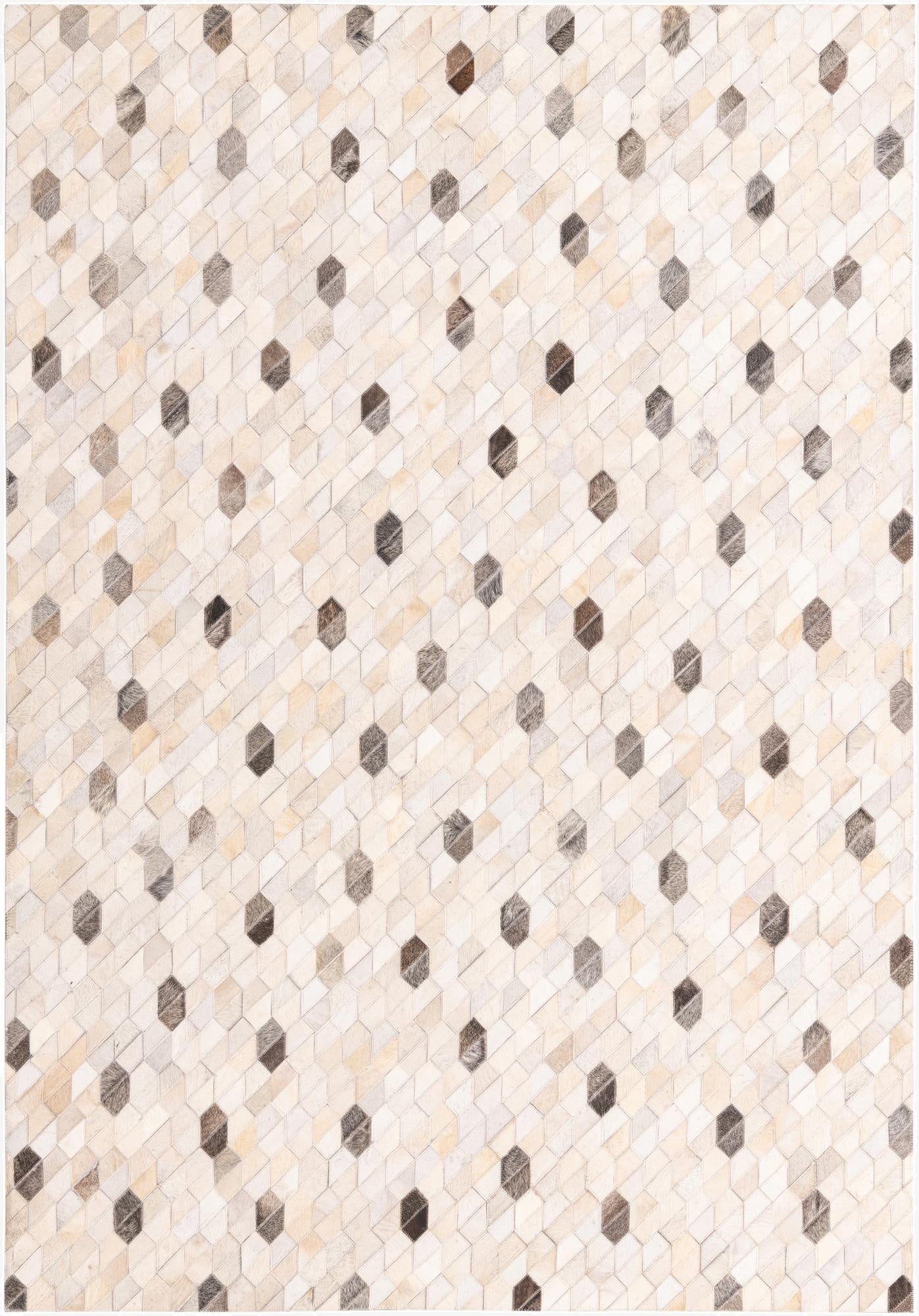 5' 4 x 7' 7 Cowhide Rug