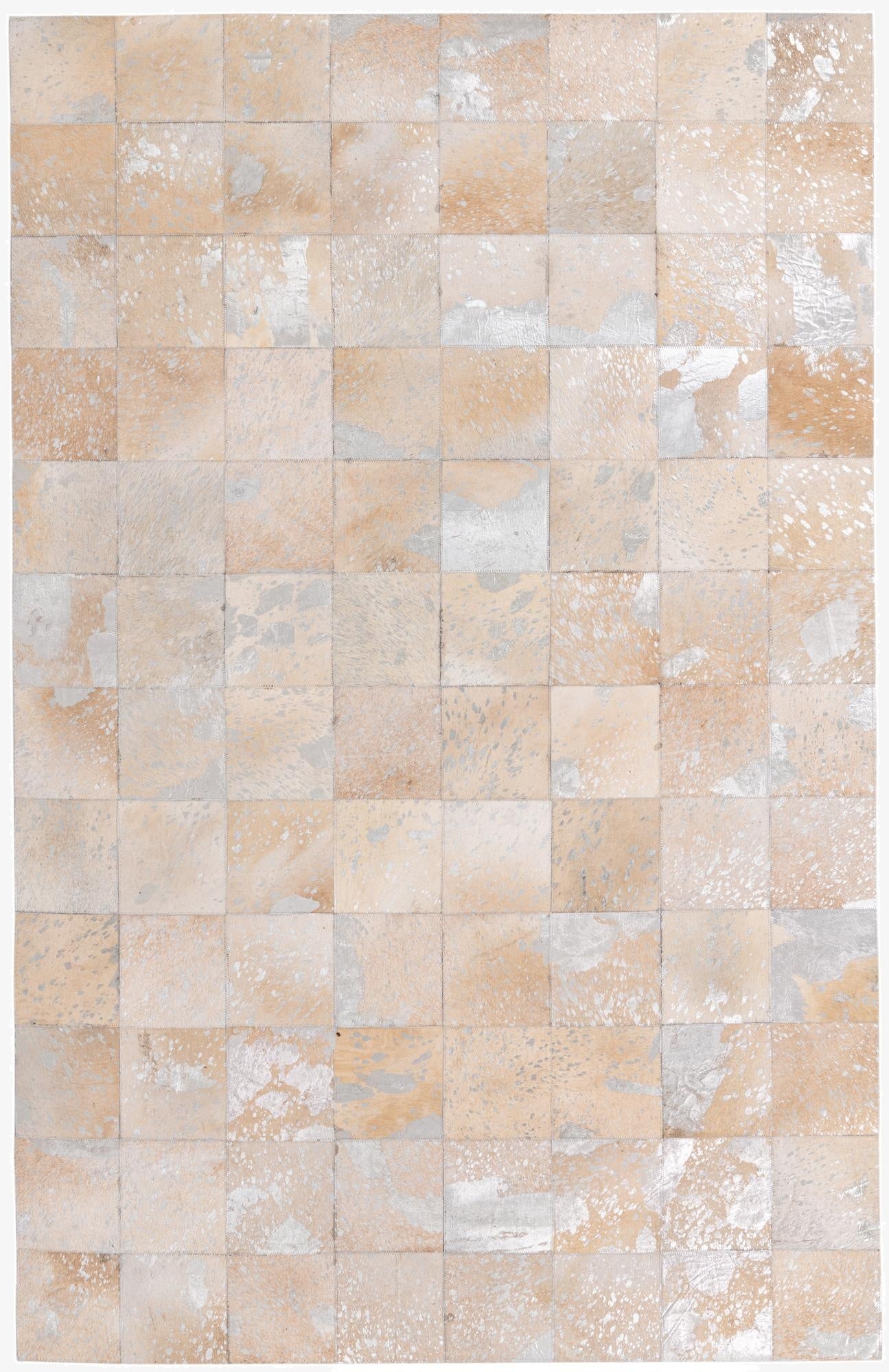 5' 1 x 7' 10 Cowhide Rug