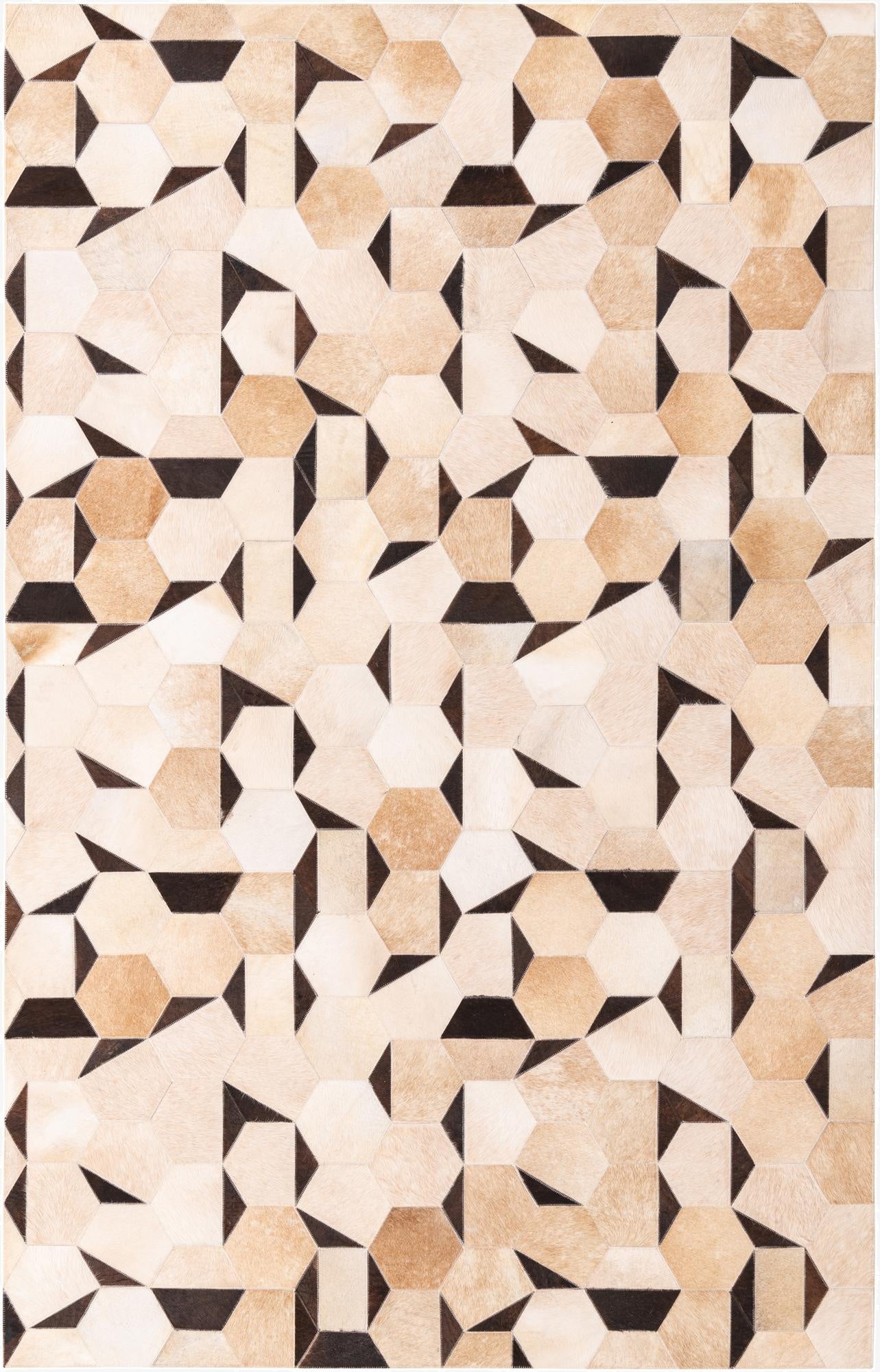 5' 2 x 8' Cowhide Rug