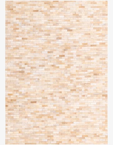 4' 8 x 6' 7 Cowhide Rug