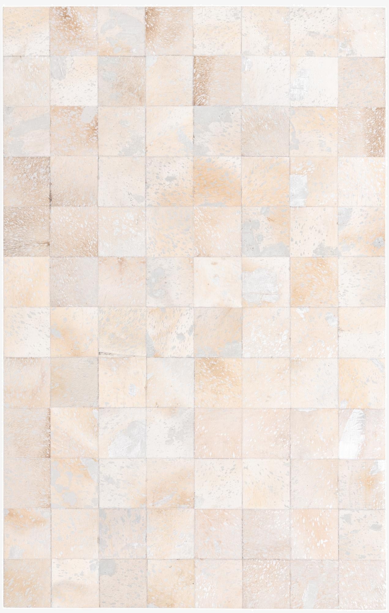 5' 1 x 8' Cowhide Rug