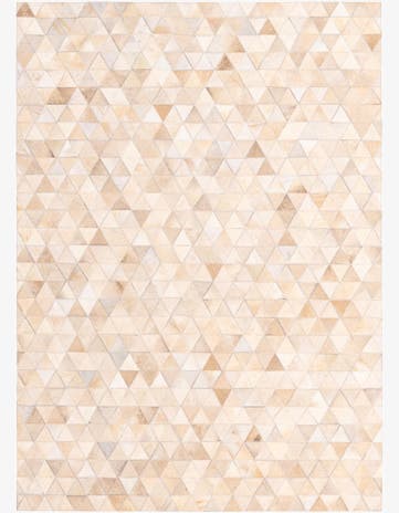 4' 9 x 6' 7 Cowhide Rug