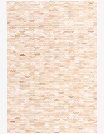 5' 2 x 7' 5 Cowhide Rug