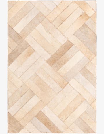 2' 1 x 3' Cowhide Rug