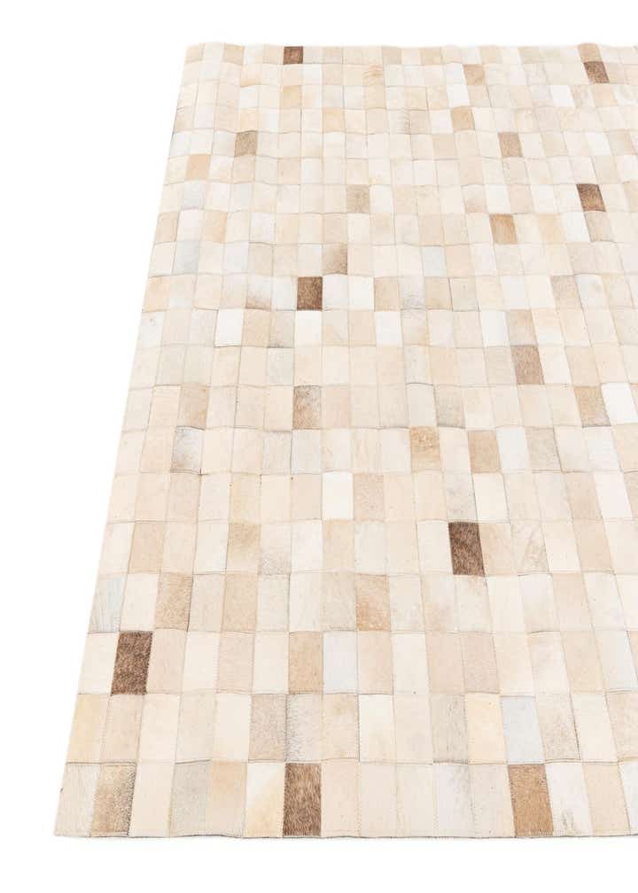 4' 11 x 7' 10 Cowhide Stocks Rug