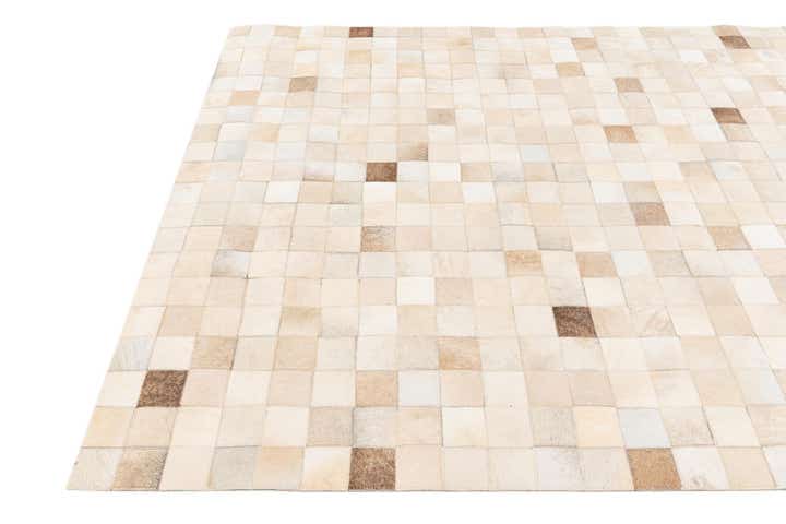 4' 11 x 7' 10 Cowhide Stocks Rug
