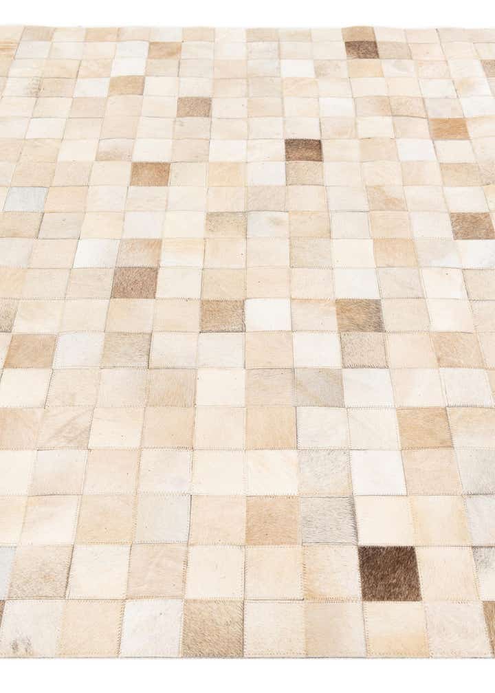 4' 11 x 7' 10 Cowhide Stocks Rug