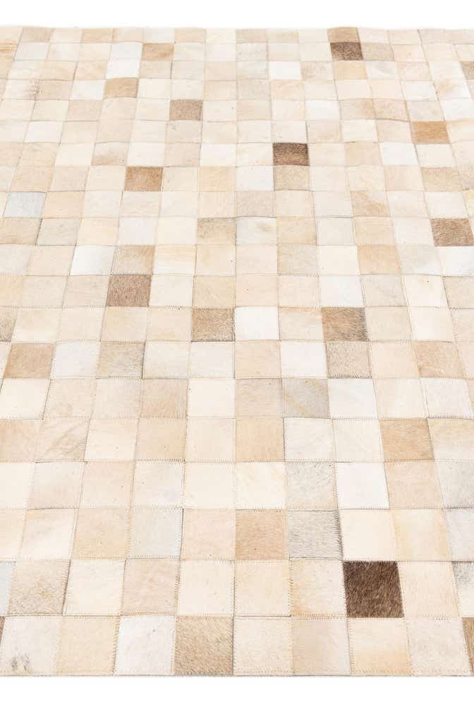 4' 11 x 7' 10 Cowhide Stocks Rug