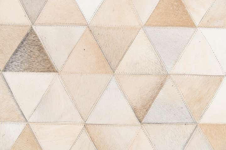 5' 1 x 8' 1 Cowhide Stocks Rug