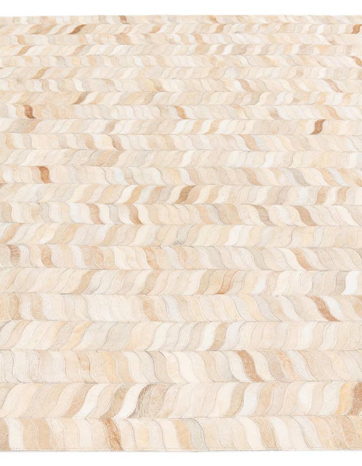 Detail image of 5' 8 x 7' 8 Cowhide Stocks Rug