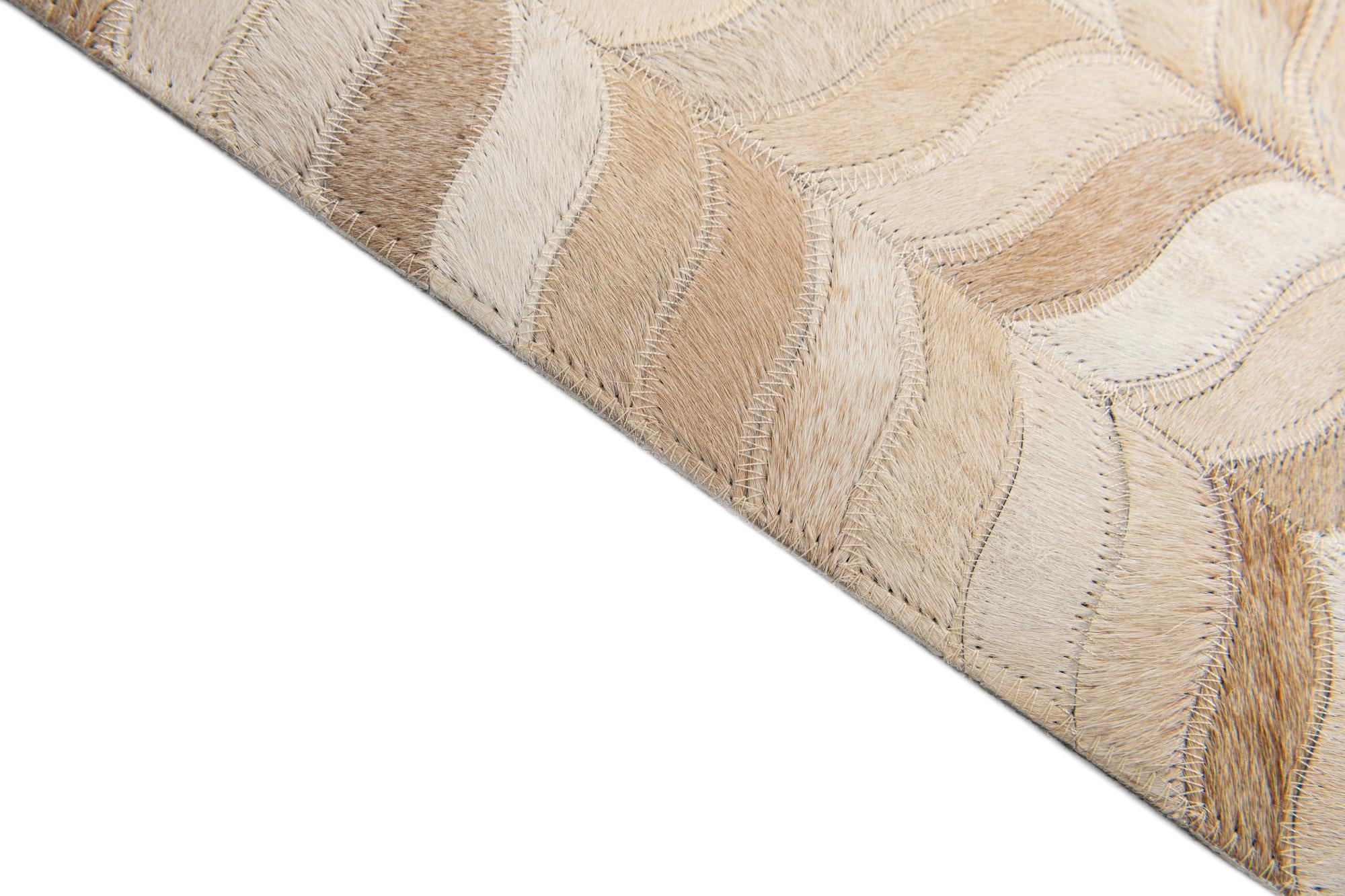 5' 8 x 7' 8 Cowhide Stocks Rug