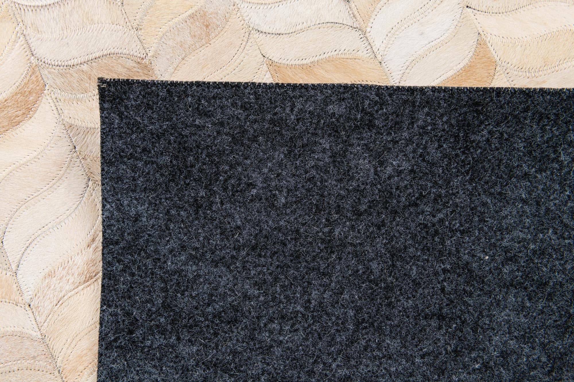 5' 8 x 7' 8 Cowhide Stocks Rug