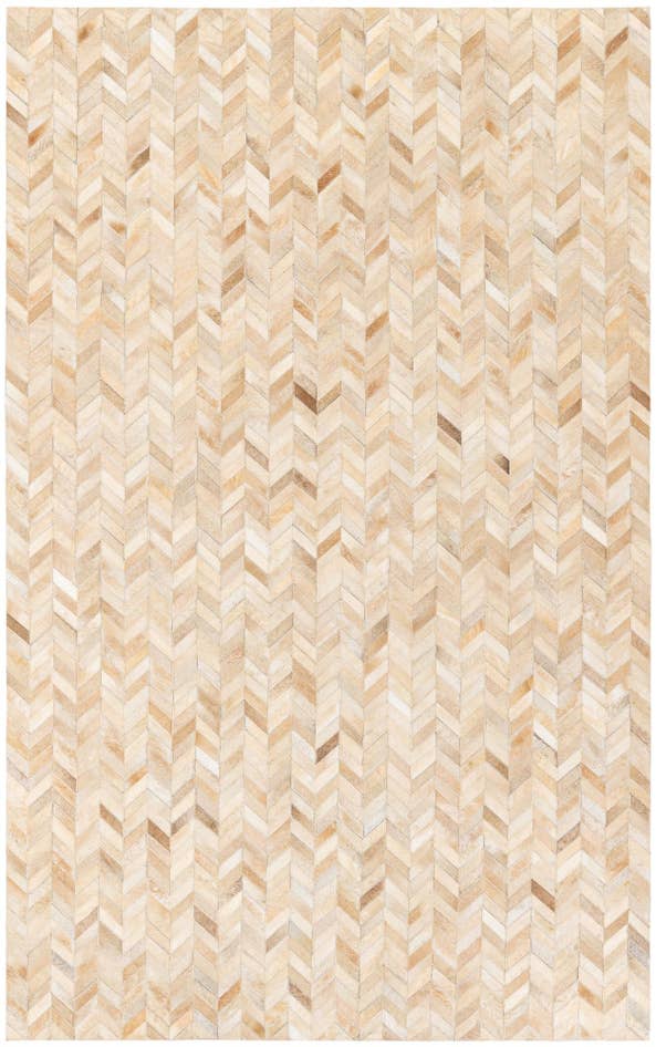 Detail image of 5' x 8' 1 Cowhide Stocks Rug