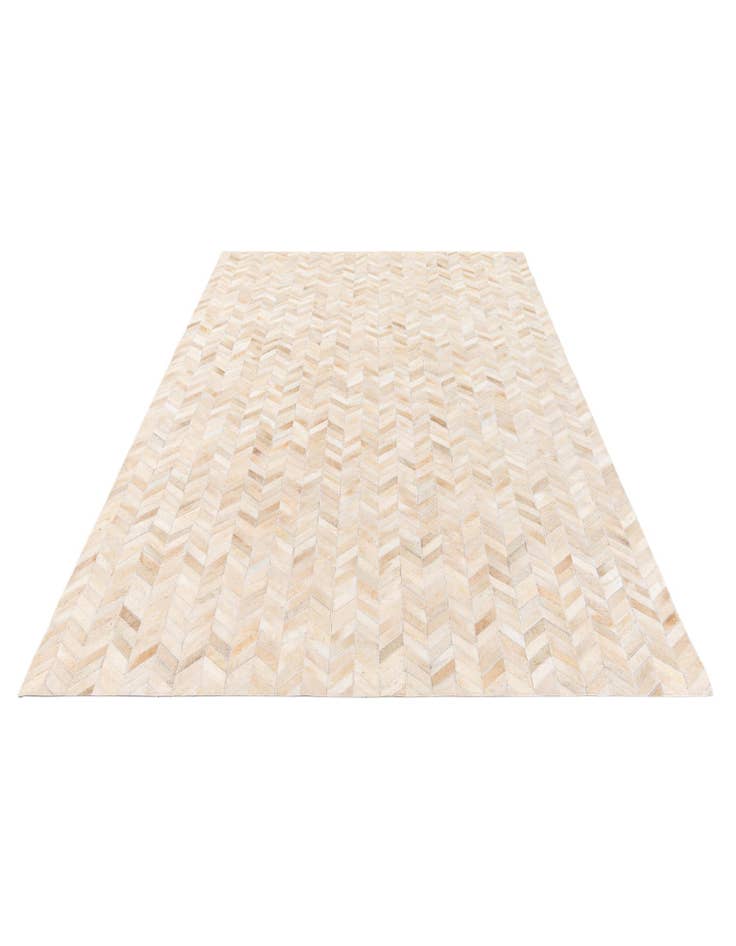 Detail image of 5' 1 x 7' 9 Cowhide Stocks Rug