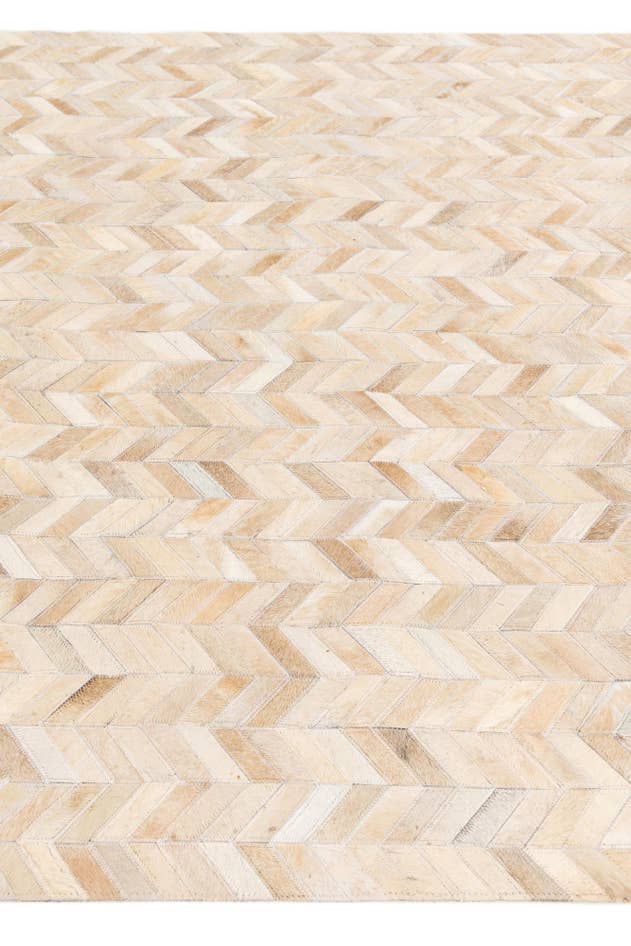 Detail image of 5' 1 x 7' 9 Cowhide Stocks Rug