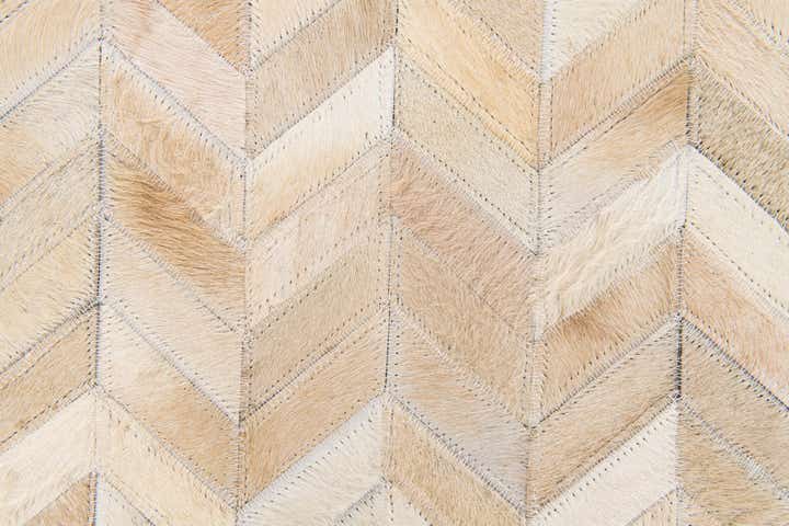 5' 1 x 7' 9 Cowhide Stocks Rug