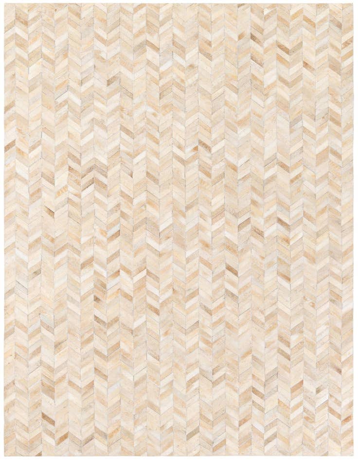 Detail image of 5' 1 x 7' 9 Cowhide Stocks Rug