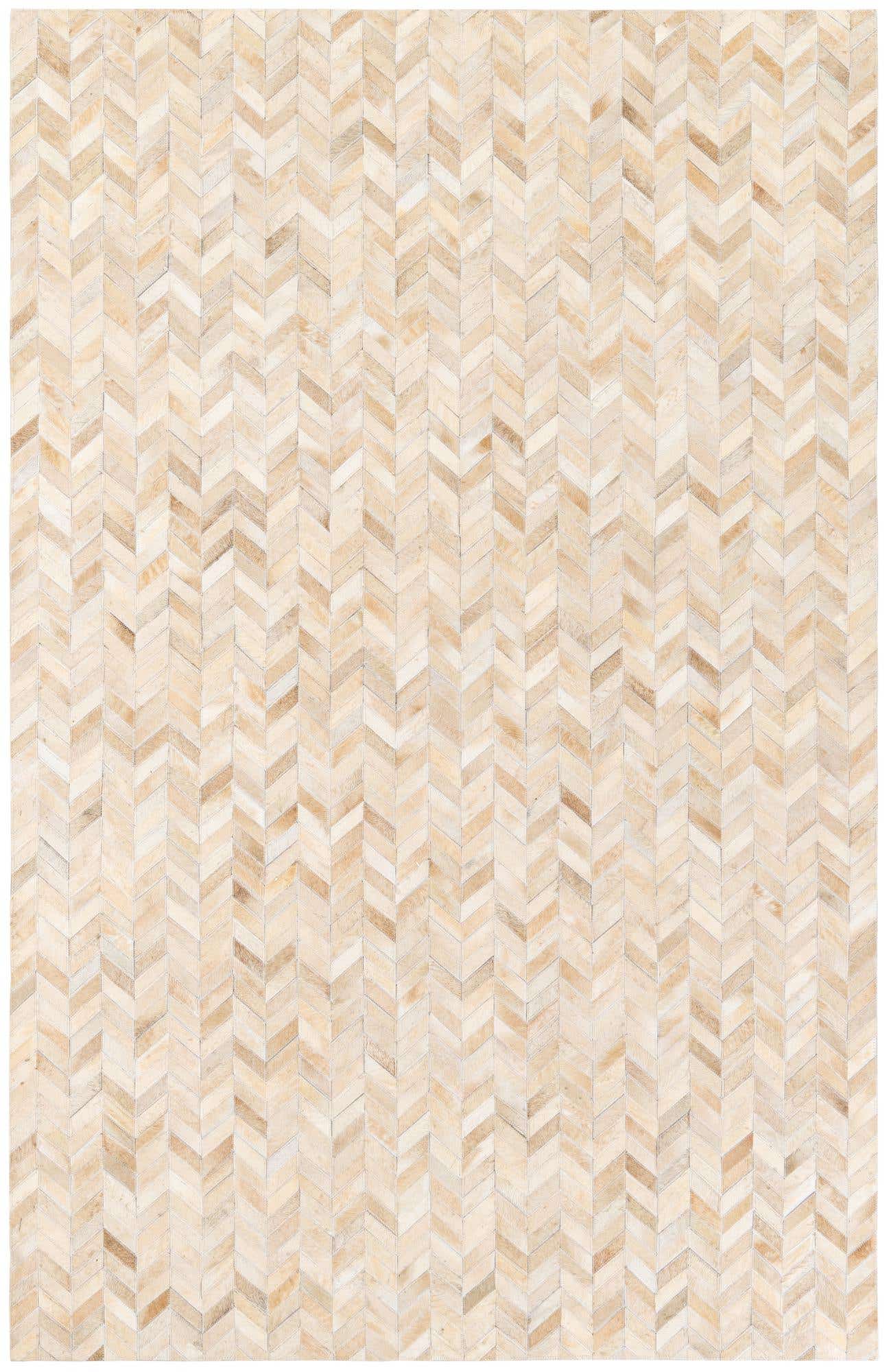 5' 1 x 7' 9 Cowhide Stocks Rug