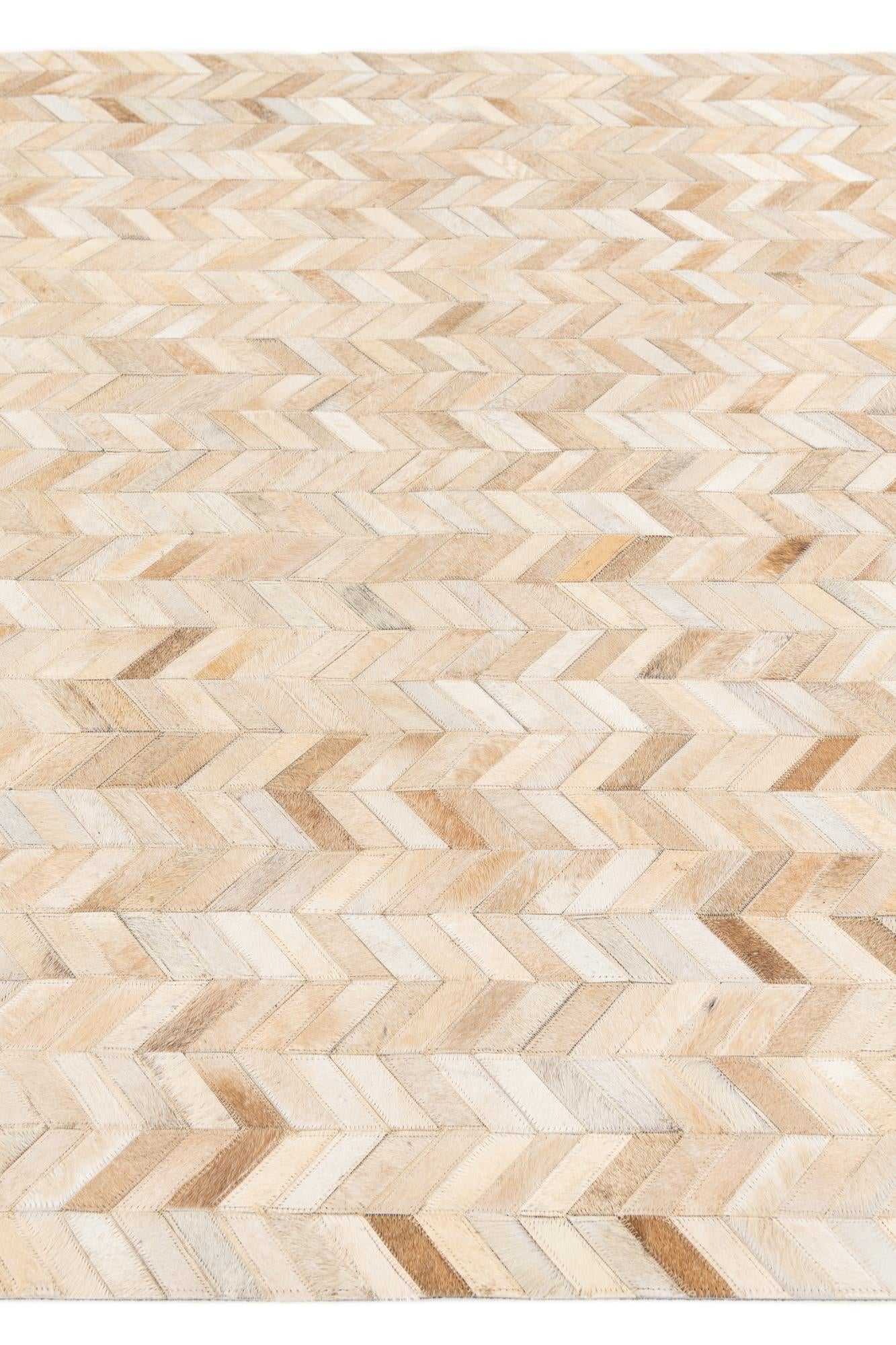 5' 1 x 7' 11 Cowhide Stocks Rug